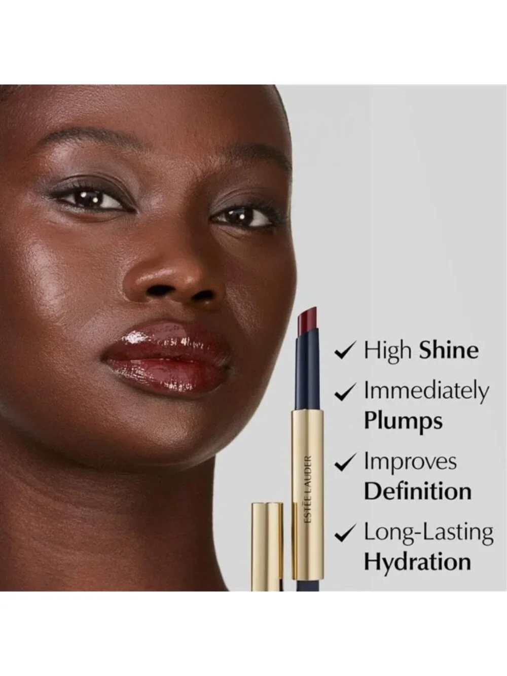 Plumping Moisturizing Lip Gloss | Melt-On Glosstick for Luscious Lips